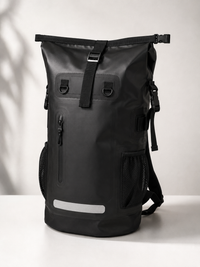 Sac à dos étanche 55L Roll-Top ArmorShell - vue de face pour kayak et bivouac